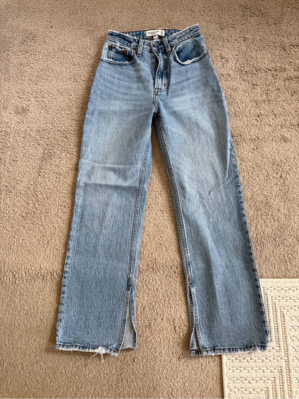 Abercrombie & Fitch Light Blue Flare Jeans